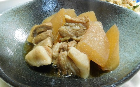 豚バラの大根煮