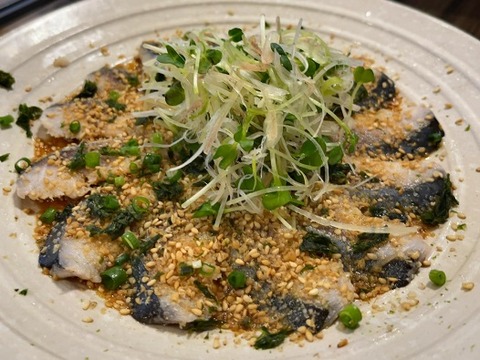 胡麻しめさば