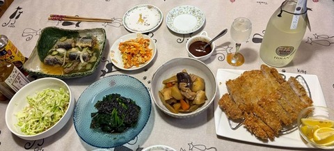 10月1日の夕食