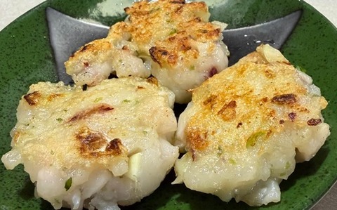イカミンチ焼き