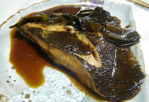 鰈の煮つけ