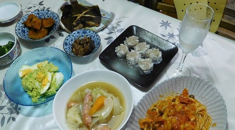 9月10日の夕食