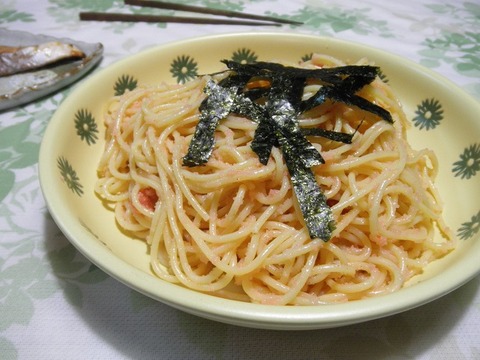 たらこスパゲッティ
