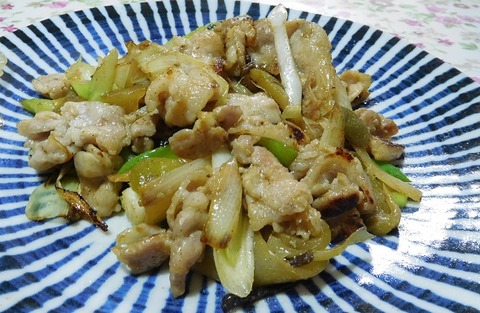 豚肉の搾菜炒め