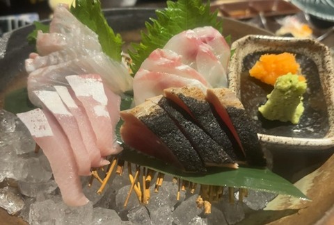 刺身盛り合わせ