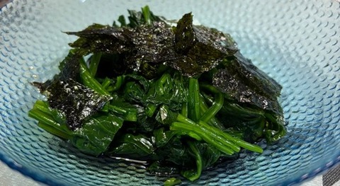 ほうれん草のお浸し