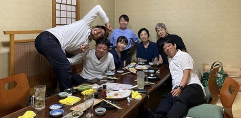 7月21日の懇親会