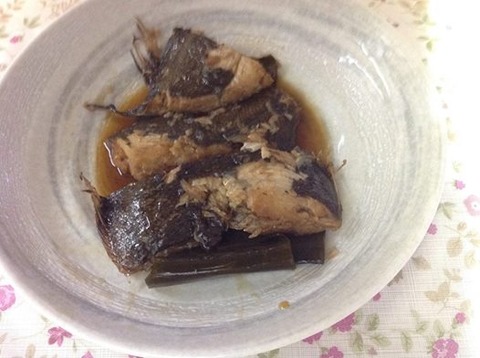 真鰈の煮付け