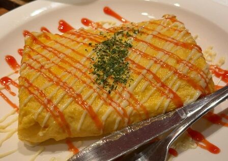 明太チーズ入り卵焼き