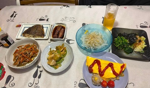 7月25日の夕食