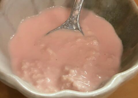 活ハギの肝だれ