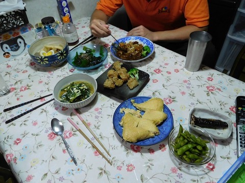 8月29日の食卓