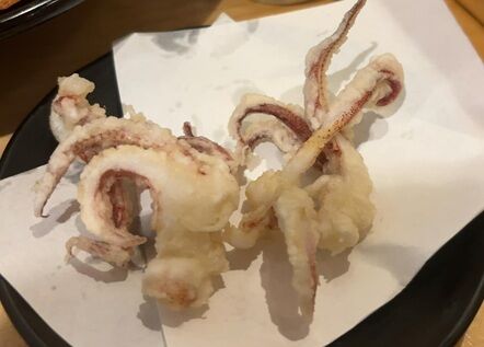 イカゲソ揚げ