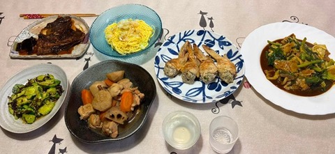 7月30日の夕食