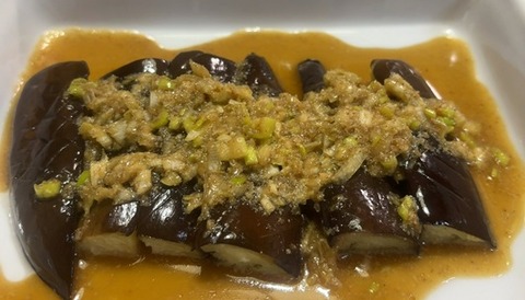 茄子の中華ダレ