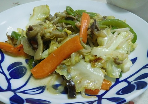 野菜炒め