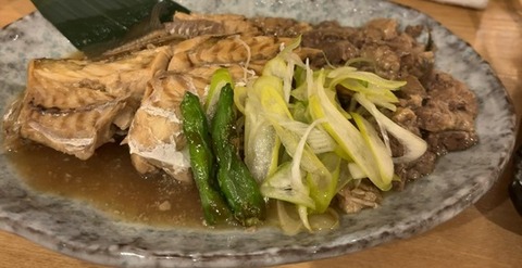 カワハギの煮つけ