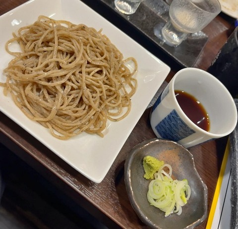 締めの蕎麦