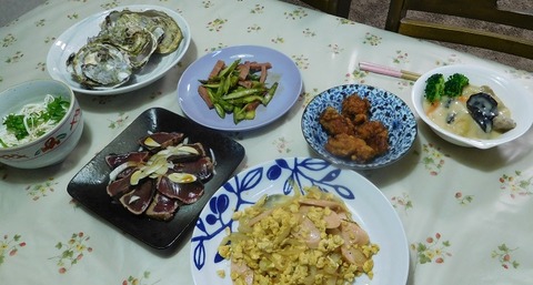 12月8日の夕食