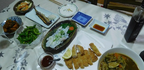 9月5日の夕食