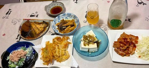8月3日の夕食