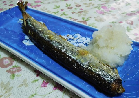 サンマ焼き
