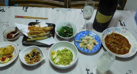 6月25日の夕食