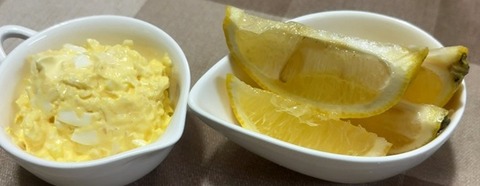 タルタルソース&レモン