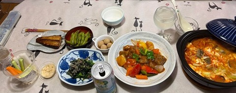 9月25日の夕食