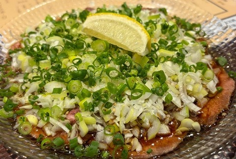 牛タンカルパッチョ