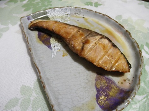 ぶりの照り焼き