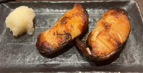 銀鱈の味噌漬け焼き