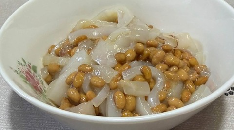 イカ納豆
