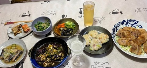 10月2日の夕食