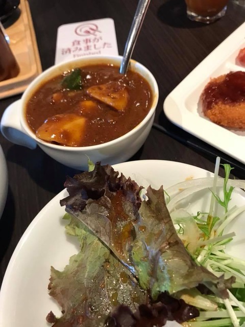 朝からカレー