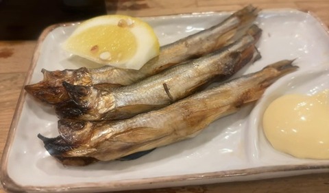シシャモ焼き