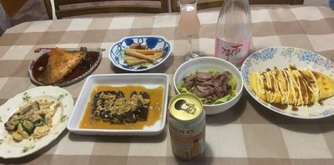 10月28日の夕食
