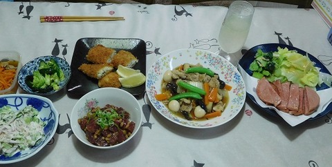 6月27日の夕食
