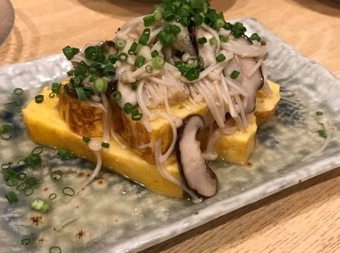 あんかけ卵焼き