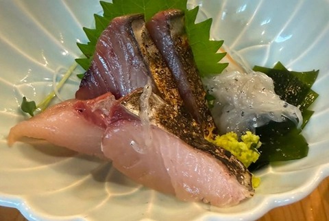 お造り３種盛り
