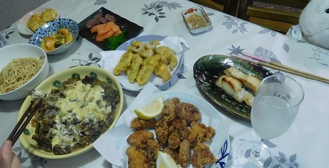 7月26日の夕食
