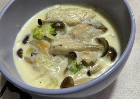 鮭のクリーム煮