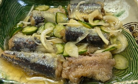 秋刀魚の南蛮漬け