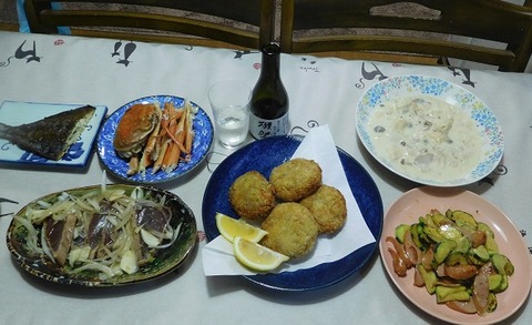 3月22日の夕食