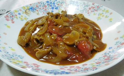 豚肉のデミソース煮込み
