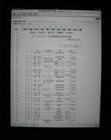 ipadでエクセルを開く