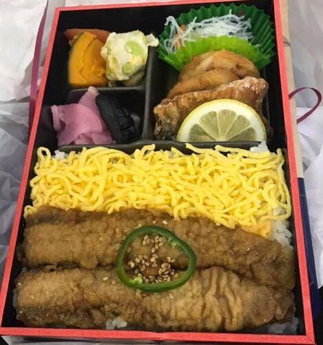 サンマ蒲焼弁当