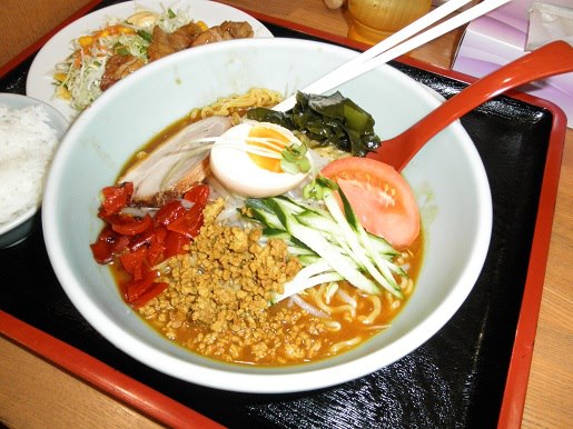 蘭たん亭・冷やしカレーラーメン