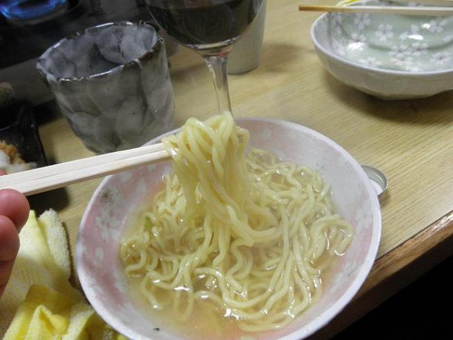 締めラーメン