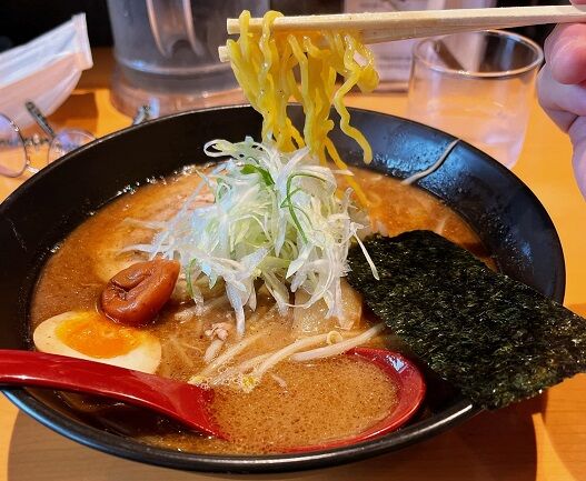 鐵灯の魚介麦味噌ラーメン